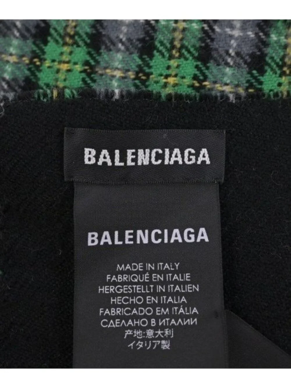 Balenciaga Scarf Gray - Picture 3 of 3